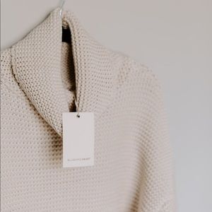 cozy, oversized sweater